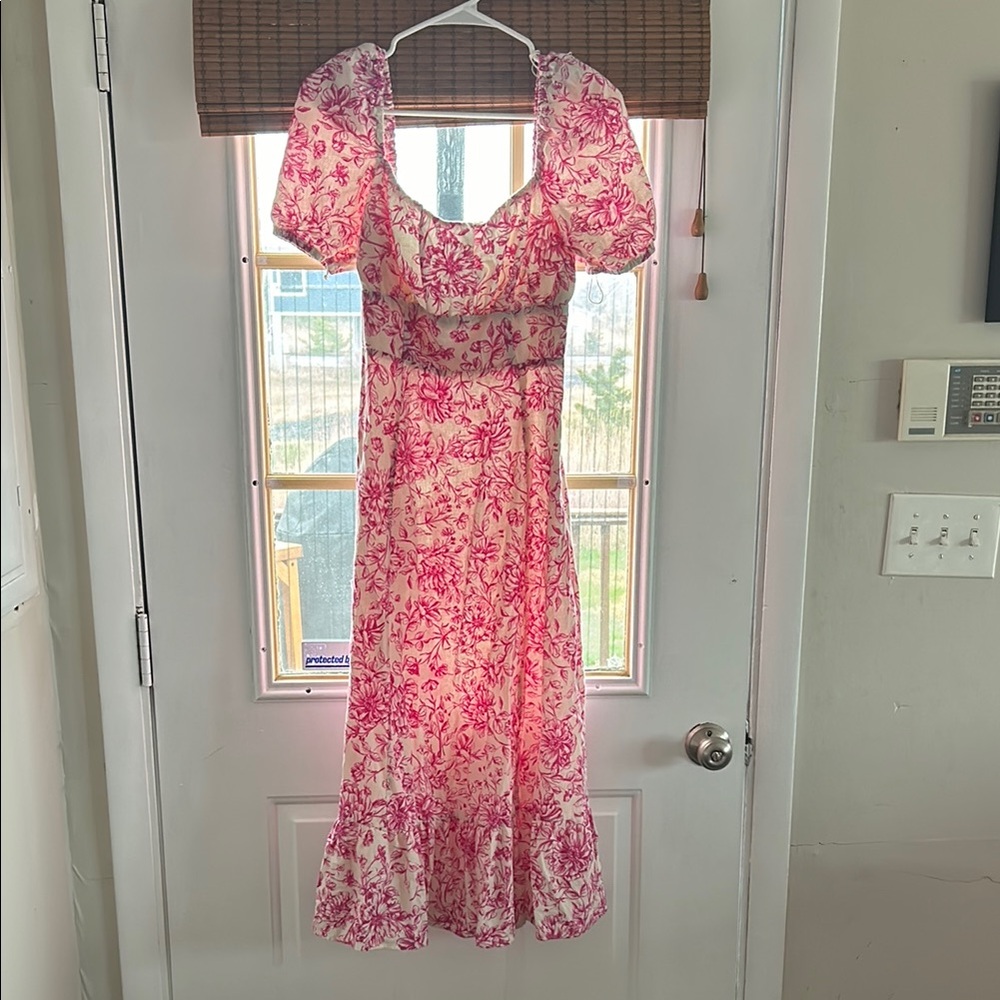 Floral Pink Dress